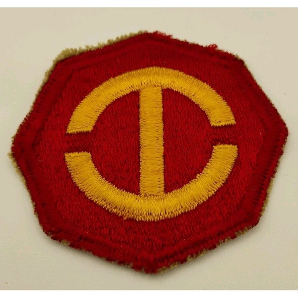 WW II US Army Garrison Hawaii  Patch Octagon